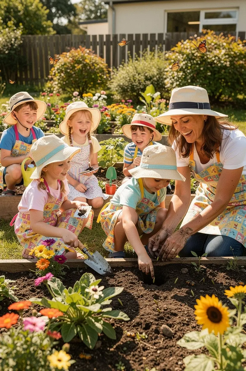 Native plants enhancing sustainable gardening practices